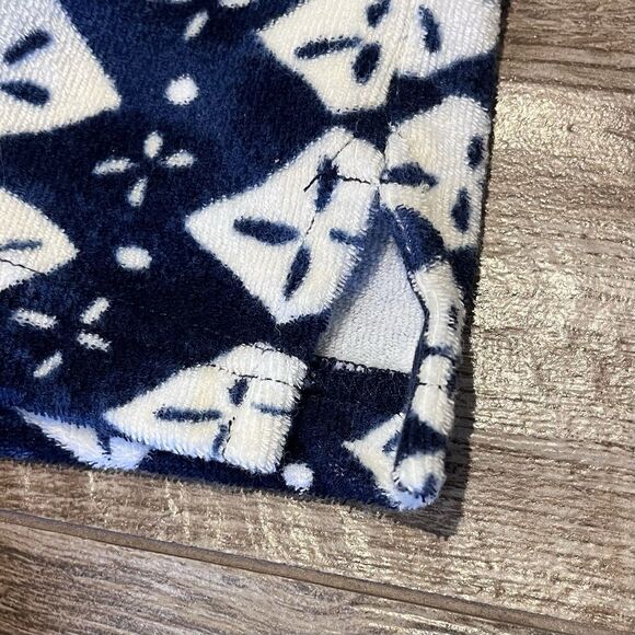 J Crew Shirt Mens L oarsman Textured Terry Cloth Toweling Polo AOP Geometric - Picture 4 of 11